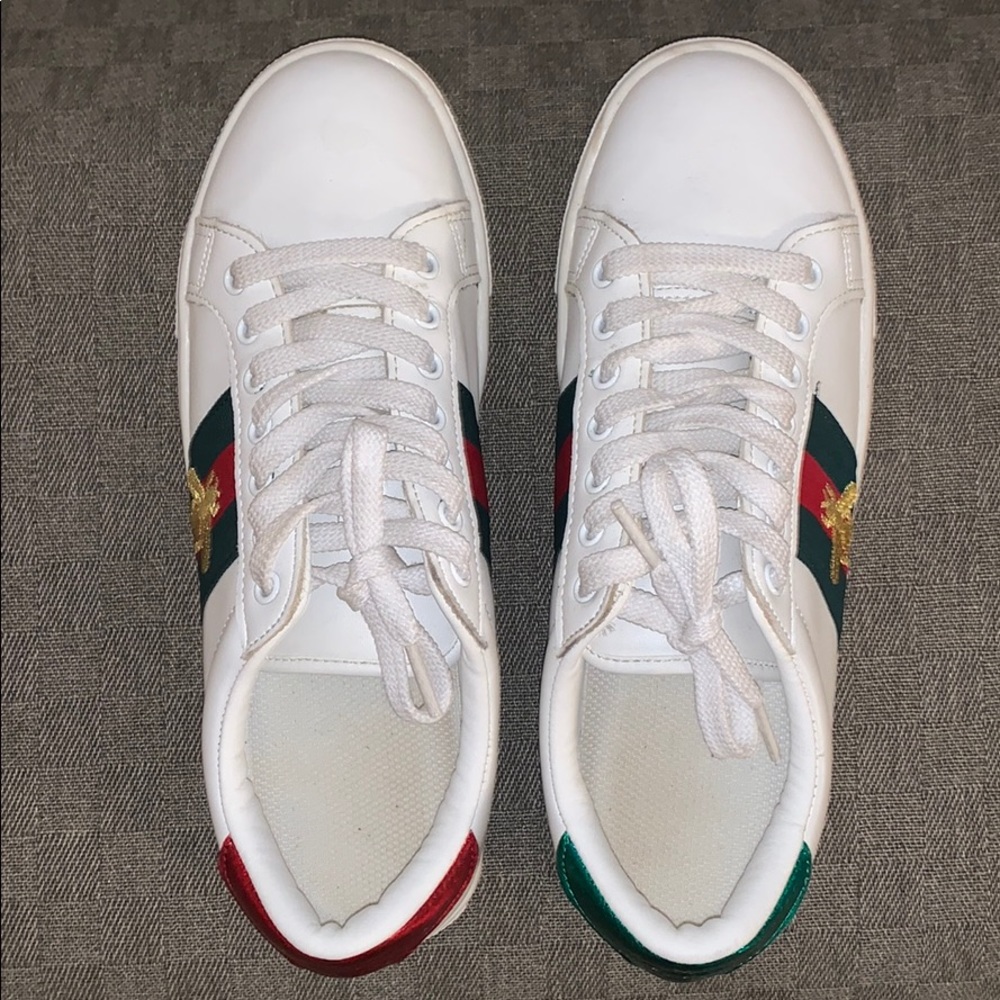 White Leather Sneakers